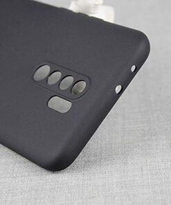 Winble Anti Slip Soft Flexible Ultra Matte Silicon Protective Back Cover Case for Xiaomi Redmi 9 PrimePoco M2 0 1