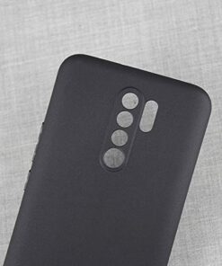 Winble Anti Slip Soft Flexible Ultra Matte Silicon Protective Back Cover Case for Xiaomi Redmi 9 PrimePoco M2 0 4