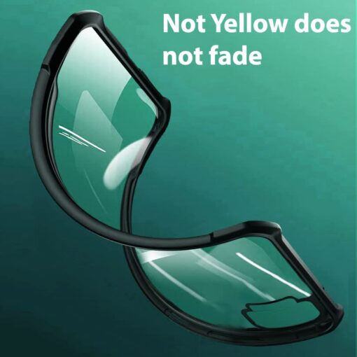 winble Back Case Cover for Nothing Phone 1 Back Cover Crystal Clear Camera Protection Airbag PC TPU Bumper Back Cover for Nothing Phone 1 - Image 5