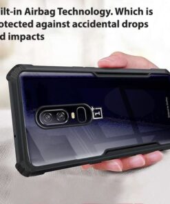 Winble Back Case Cover for OnePlus 6 Back Cover Crystal Clear Camera Protection Airbag PC TPU Bumper Back Cover for OnePlus 6One PlusOne 6 0 2