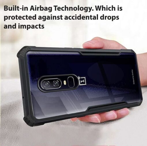 winble OnePlus 6 Back Cover Case Crystal Clear - Image 6