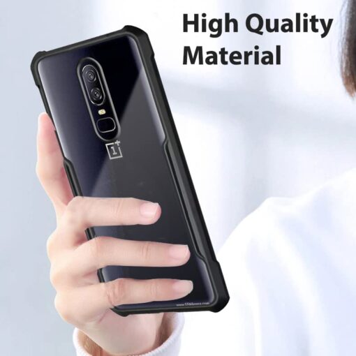 winble OnePlus 6 Back Cover Case Crystal Clear - Image 7