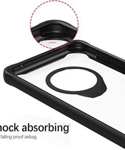 Winble Back Case Cover for OnePlus 7T Back Cover Crystal Clear Camera Protection Airbag PC TPU Bumper Back Cover for OnePlus 7T6One PlusOne 7T 0 0