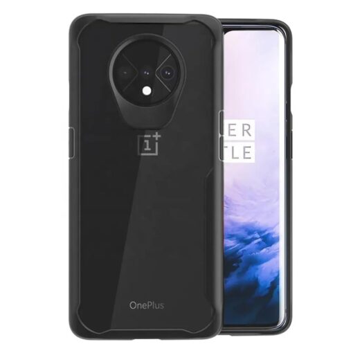winble OnePlus 7T Back Cover Case Crystal Clear