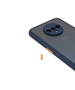 Winble Back Case Cover for OnePlus 7T Back Cover Slim Camera Protection Shockproof Anti Slip Grip PC TPU Smock Back Cover for OnePlus 7T One Plus 7T Blue 0 1