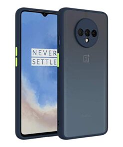 winble OnePlus 7T Back Cover Case Smoke (Blue)