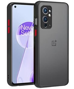 winble OnePlus 9RT 5G Back Cover Case Smoke (Black)