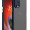Winble Back Case Cover for OnePlus Nord 2 5G Back Cover Slim Camera Protection Shockproof Anti Slip Grip PC TPU Smock Back Cover for OnePlus Nord 2 One Plus Nord 2 Blue 0