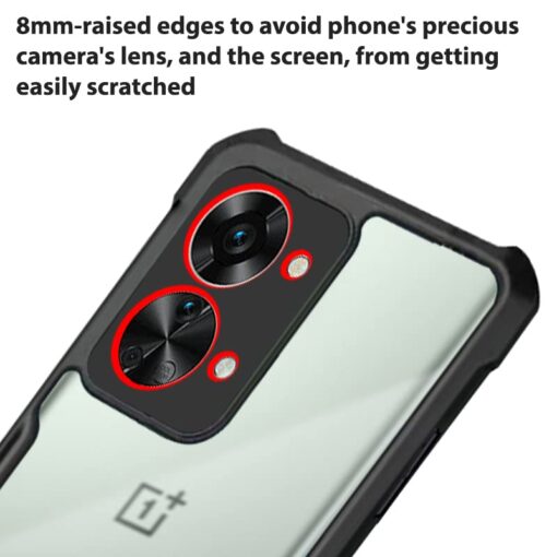 winble OnePlus Nord 2T 5G Back Cover Case Crystal Clear - Image 3