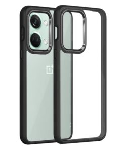 winble OnePlus Nord 3 5G Back Cover Case Metal Camera Guard Hard Acrylic Clear Back