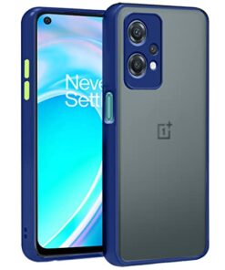 winble OnePlus Nord CE 2 Lite 5G Back Cover Case Smoke (Blue)