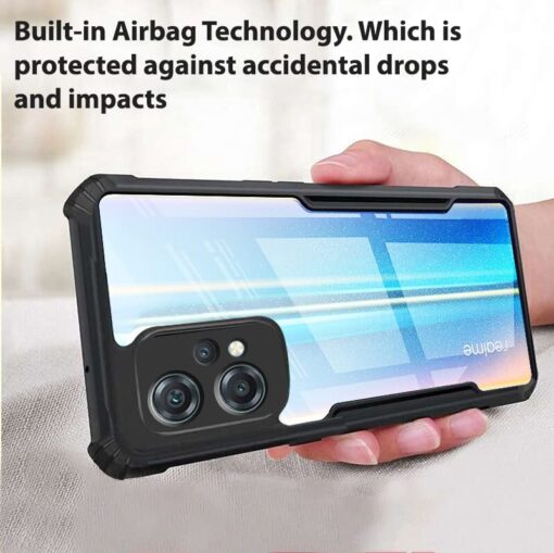 winble Realme 9 Pro 5G Back Cover Case Crystal Clear - Image 6