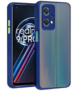 winble Realme 9 Pro 5G Back Cover Case Smoke (Blue)