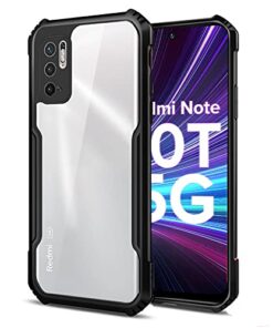 winble Redmi Note 10T / Poco M3 Pro Back Cover Case Crystal Clear