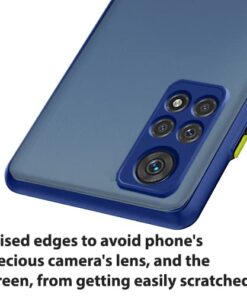 Winble Back Case Cover for Redmi Note 11 11S Back Cover Slim Camera Protection Shockproof Anti Slip Grip PC TPU Smock Back Cover for Redmi Note 11 Redmi Note 11S Blue 0 1