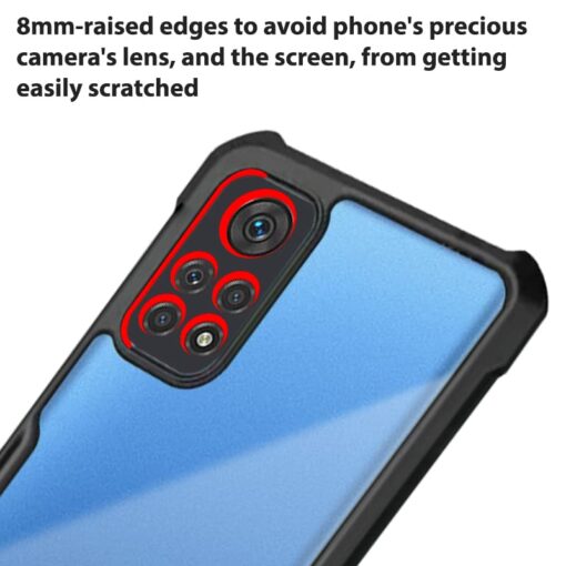 winble Redmi Note 11 / Redmi Note 11s Back Cover Case Crystal Clear - Image 3