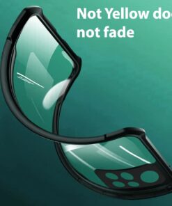 Winble Back Case Cover for Redmi Note 11 11S Back Cover Slim Crystal Clear Camera Protection Airbag Shockproof Anti Slip Grip PC TPU Bumper Back Cover for Redmi Note 11 11S 0 2
