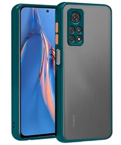 winble Redmi Note 11 Pro/Note 11 Pro Plus 5G Back Cover Case Smoke (Green)