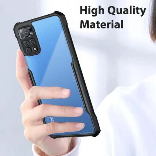 winble Redmi Note 11 / Redmi Note 11S  Back Cover Case Crystal Clear - Image 7