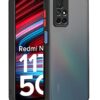 Winble Back Case Cover for Redmi Note 11T 5G Back Cover Slim Camera Protection Shockproof Anti Slip Grip PC TPU Smock Back Cover for Redmi Note 11T 5G Poco M4 Pro 5G Black 0