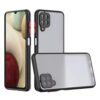 Winble Back Case Cover for Samsung Galaxy M12 A12 Back Cover Slim Camera Protection Shockproof Anti Slip Grip PC TPU Smock Back Cover for Samsung Galaxy M12 A12 Black 0