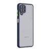 Winble Back Case Cover for Samsung Galaxy M12 A12 Back Cover Slim Camera Protection Shockproof Anti Slip Grip PC TPU Smock Back Cover for Samsung Galaxy M12 A12 Blue 0 0