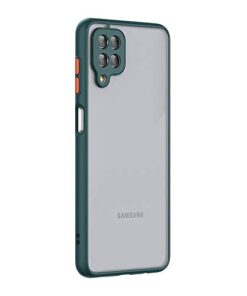 Winble Back Case Cover for Samsung Galaxy M12 A12 Back Cover Slim Camera Protection Shockproof Anti Slip Grip PC TPU Smock Back Cover for Samsung Galaxy M12 A12 Green 0 2