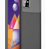 Winble Back Case Cover for Samsung Galaxy M31s Back Cover Case Cover Shock Proof Slim Rugged Armor Drop Tested Back Cover for Samsung Galaxy M31s Black 0