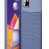 Winble Back Case Cover for Samsung Galaxy M31s Back Cover Case Cover Shock Proof Slim Rugged Armor Drop Tested Back Cover for Samsung Galaxy M31s Blue 0