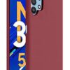 winble Samsung Galaxy M32 5G Back Cover Case Liquid Silicone (Red)