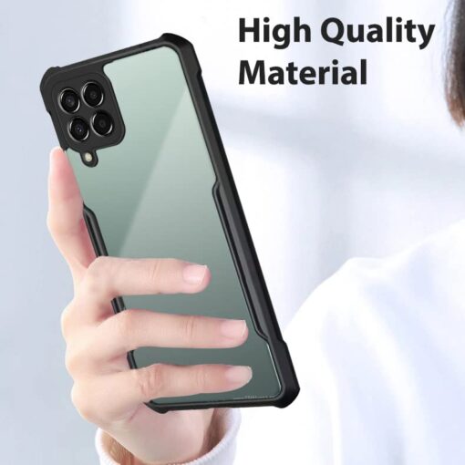 winble Samsung Galaxy M33 5G Back Cover Case Crystal Clear - Image 7
