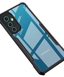 winble Samsung Galaxy M52 5G Back Cover Case Crystal Clear