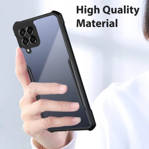 winble Samsung Galaxy M53 5G Back Cover Case Crystal Clear - Image 7
