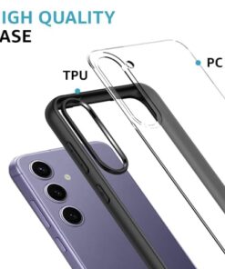 Winble Back Case Cover for Samsung Galaxy S24 5G Back Cover Camera Guard Acrylic Clear Protective Back Cover for Samsung Galaxy S24 5G 0 1