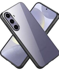 winble Samsung Galaxy S24 5G Back Cover Camera Guard Acrylic Clear Protective Back