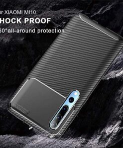 Winble Back Case Cover for Xiaomi Mi 10 5G Mi 10 Pro 5G Back Cover Case Cover Shock Proof Slim Rugged Armor Drop Tested Back Cover for Xiaomi Mi 10 5G Mi 10 Pro 5G 0 0