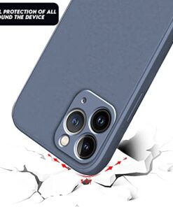 Winble Back Case Cover for iPhone 11 Pro Back Cover Case Camera Protection Soft Liquid Silicone Protective Back Cover Designed for iPhone 11 Pro Gray 0 0