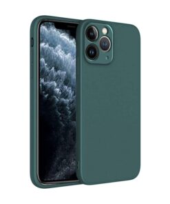 winble iPhone 11 Pro Back Cover Case Liquid Silicone (Green)