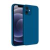 winble iPhone 12 Back Cover Case Liquid Silicone (Blue)