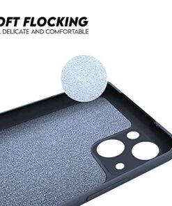 Winble Back Case Cover for iPhone 13 Mini Back Cover Case Camera Protection Soft Liquid Silicone Protective Back Cover Designed for iPhone 13 Mini Gray 0 1