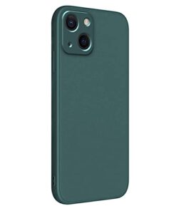 Winble Back Case Cover for iPhone 13 Mini Back Cover Case Camera Protection Soft Liquid Silicone Protective Back Cover Designed for iPhone 13 Mini Green 0 4