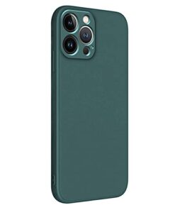 Winble Back Case Cover for iPhone 14 Pro Max Back Cover Case Camera Protection Soft Liquid Silicone Protective Back Cover Designed for iPhone 14 Pro Max Green 0 4