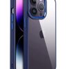 Winble Back Case Cover for iPhone 14 Pro Max Back Cover Metal Camera Guard Acrylic Clear Protective Back Cover for iPhone 14 Pro Max Blue 0
