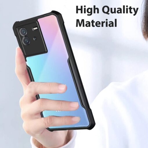 winble iQOO Neo 6 5G Back Cover Case Crystal Clear - Image 7
