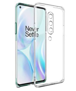 winble OnePlus 8 Back Cover Case Camera Protection Transparent