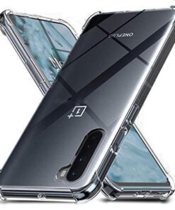 winble OnePlus Nord (2020) Back Cover Case Camera Protection Transparent