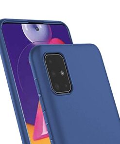 Winble Back Case for Samsung Galaxy M31s Back Cover Soft Flexible Ultra Silicon Protective for Samsung Galaxy M31s Blue 0 0