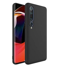 winble 5G Xiaomi Mi 10 5G / Mi 10 Pro 5G Back Cover Case Soft Flexible (Black)