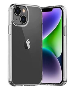 winble iPhone 14 Plus Back Cover Case Camera Protection Transparent