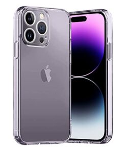 winble iPhone 14 Pro Max Back Cover Case Camera Protection Transparent